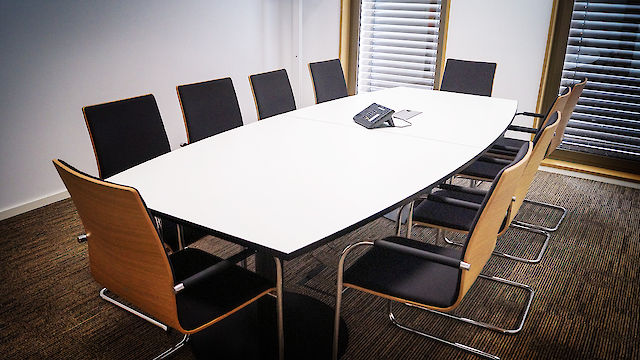 Besprechungszimmer im Rathaus Berkheim