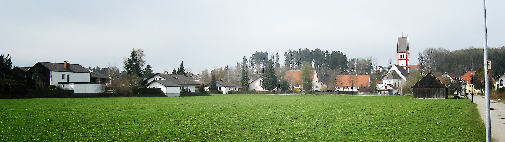 Wohngebiet in der Gemeinde Berkheim